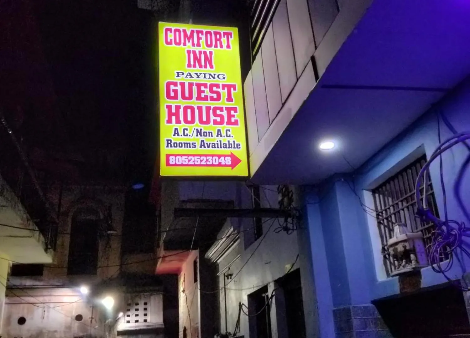 Comfort Inn Paying Guest House فاراناسي 0*,  الهند
